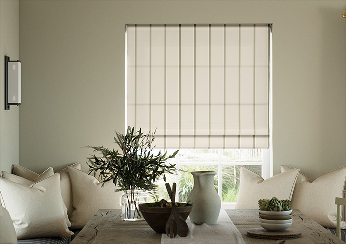 The British Stripe Co. Victoria, Derwent No.1 - Twist&Fit Roman Blind - Image 3